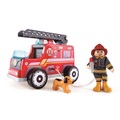 Hape, Hape Spiel-Set FEUERWEHR-TRUPP 3-teilig in bunt