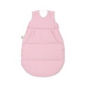 Odenwälder Thermo-Nest® Daunen-Schlafsack karo rose 70cm - 130cm - rosa/pink - Gr.130 cm