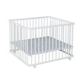 Geuther Laufgitter Lucilee Plus 90,2 x 97,4 cm weiß kleine Monster