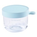 BEABA Kostgläschen aus Glas Superior Portion 150 ml light blue