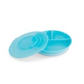 Twistshake Teller mit Unterteiler pastell blau