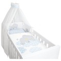 bebella vital Bettset 4-tlg, Lunafant blau - Gr.100x135 cm