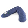 THERALINE Das Original Stillkissen Punkte marine Schaf - blau