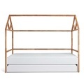 Bellamy, BELLAMY Kinderbett 90x200 cm Lotta weiss