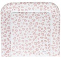 bébé jou® Wickelauflagen Leopard Pink 72x77 cm