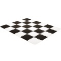 Kinderkraft Luno Schaumstoff Puzzlematte, schwarz