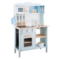 New Classic Toys Kinderküche BON APPETIT MODERN mit Zubehör in hellblau/natur
