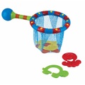 Nuby, NUBY Badespielzeug buntes Fischernetz mit 4 Spielfiguren
