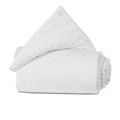 Babybay Verschlussgitter Gitterschutz Organic Cotton Glitzersterne Dimantblau