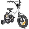 Prometheus Bicycles, PROMETHEUS BICYCLES® Kinderfahrrad 12 in Weiß & Schwarz ab 3 Jahre mit Stützräder