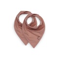 jollein Lätzchen Bandana Basic Stripe rosewood 2er Pack