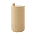 Design Letters Becher Travel life beige 350 ml
