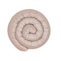 ULLENBOOM, Ullenboom Baby-Bettschlange Waffelpiqué Sand 300 cm