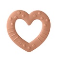 BIBS Beißring Baby Bitie Peach Heart ab 3 Monaten