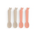 Done by Deer? Kiddish Löffel 4-er Pack Lalee Sand/Koralle