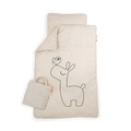 Done by Deer, Done by Deer? Bettwäsche-Set Lalee Sand 70 x 100cm