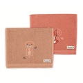 Sterntaler Kinderhandtuch Doppelpack Enna+Otti koralle 50 x 30 cm