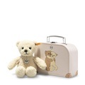 Steiff Teddybär Ben beige im Koffer, 21 cm