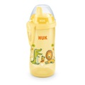 NUK Trinkflasche Kiddy Cup 300 ml, Löwe gelb