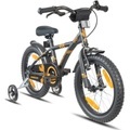 Prometheus Bicycles, Prometheus Bicycles ® HAWK Kinderfahrrad 16 , Schwarz-matt Orange - schwarz