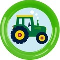 SPIEGELBURG COPPENRATH Teller Traktor - Wenn ich mal groß bin