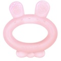 haakaa® Beißring Hasenohr, pink