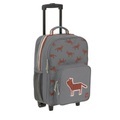 LÄSSIG Kinderkoffer »Safari Tiger, grau«, 2 Rollen