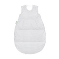 Odenwälder Thermo-Nest Daunenschlafsack Dots Light Grey