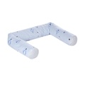 Alvi® Nestchenschlange BALLON (180cm) in hellblau