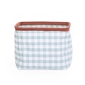 Childhome, CHILDHOME Vichy Korb blau 25 x 20 x 20 cm