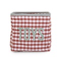 Childhome, CHILDHOME Vichy Korb terracotta 30 x 30 x 30 cm