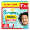 Pampers, Pampers Premium Protection Pants, Gr. 7, 17kg+, Monatsbox (1x 123 Pants)