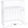 Babybay, babybay Boxspring Beistellbett weiß mit Matratze Classic Cotton Soft