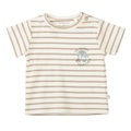 Staccato T-Shirt warm white gestreift