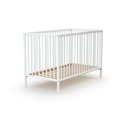 WEBABY Duo Babybett weiß 60 x 120 cm