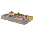 MUDDY BUDDY® Sandkasten Flexy Style, warmgrau-ocker