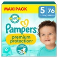Pampers, Pampers Premium Protection, Gr. 5 Junior, 11-16kg, Maxi Pack (1x 76 Windeln)