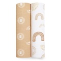 Aden + Anais, Pucktuch KEEP RISING (120x120) 2er Pack