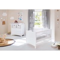 Pinolino, Pinolino Kinderzimmer Florentina,breite Kommode, Bett 60 x 120 cm