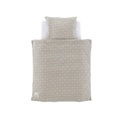 Träumeland Jerseybettwäsche Kuschelhase grün 80 x 80 cm