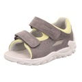 superfit Sandale Flow grau/gelb (mittel)