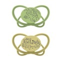 nip® Schnuller My Butterfly Green, Größe 1 (0-6 Monate), Silikon Grün