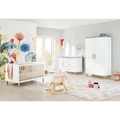 Pinolino, Pinolino Kinderzimmer Lumi 2-türig extrabreit mit Bett 60 x 120 cm