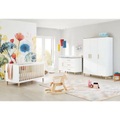 Pinolino, Pinolino Kinderzimmer Lumi 3-türig extrabreit mit Bett 60 x 120 cm