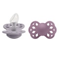 BIBS® Schnuller Infinity anatomischer Sauger 6-18 Monate Fossil Grey & Mauve 2 Stk.