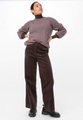 Damen Cordhose aus Bio-Baumwolle - braun Grösse44
