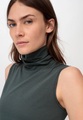 Damen Rollkragen-Top aus Bio-Baumwolle - grün Grösse44