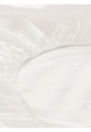 hessnatur Satin Spannbetttuch aus Bio-Baumwolle - weiß Grösse140-160x200 cm