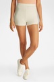 Calvin Klein Jeans Shorts mit Waffelstruktur | Turtledove + Aloe Wash | Damen | S