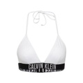 Bikini Oberteil, Triangel Damen Weiss M